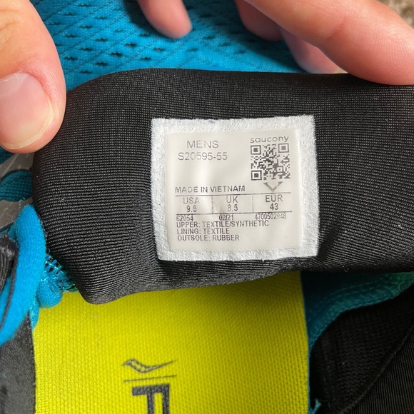 Saucony Triumph 18 Cobalt Blue Men's Size 9.5 - Picture 7 of 7